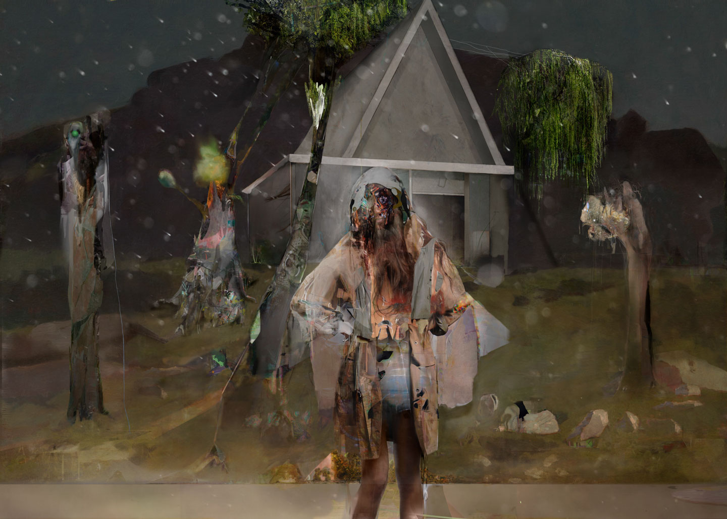 Alex Fischer, Cookes Cape, 2010, 60×84 inch digital matte giclee